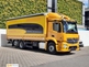 Mercedes-Benz 2546 L ACTROS platform with tarpaulin
